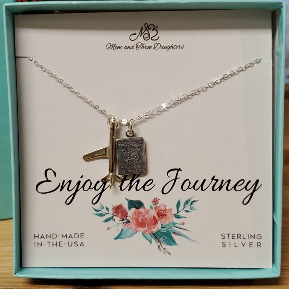 World Traveler Charm necklace